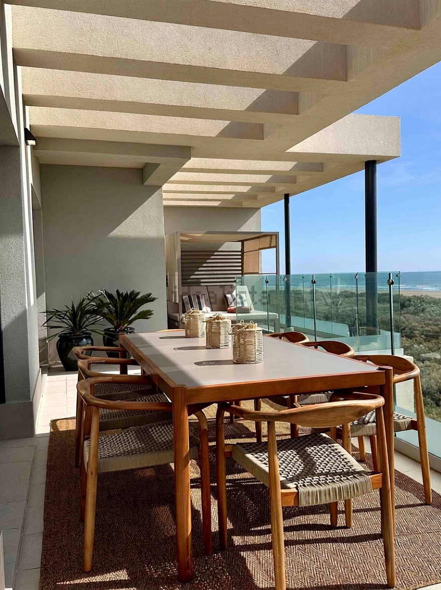 Квартира первая линия пляжа в Ayamonte — Морская терраса