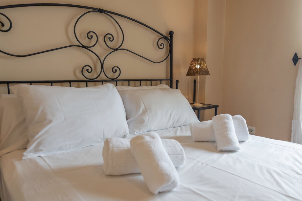 Beachfront flat in Ayamonte — Bedroom
