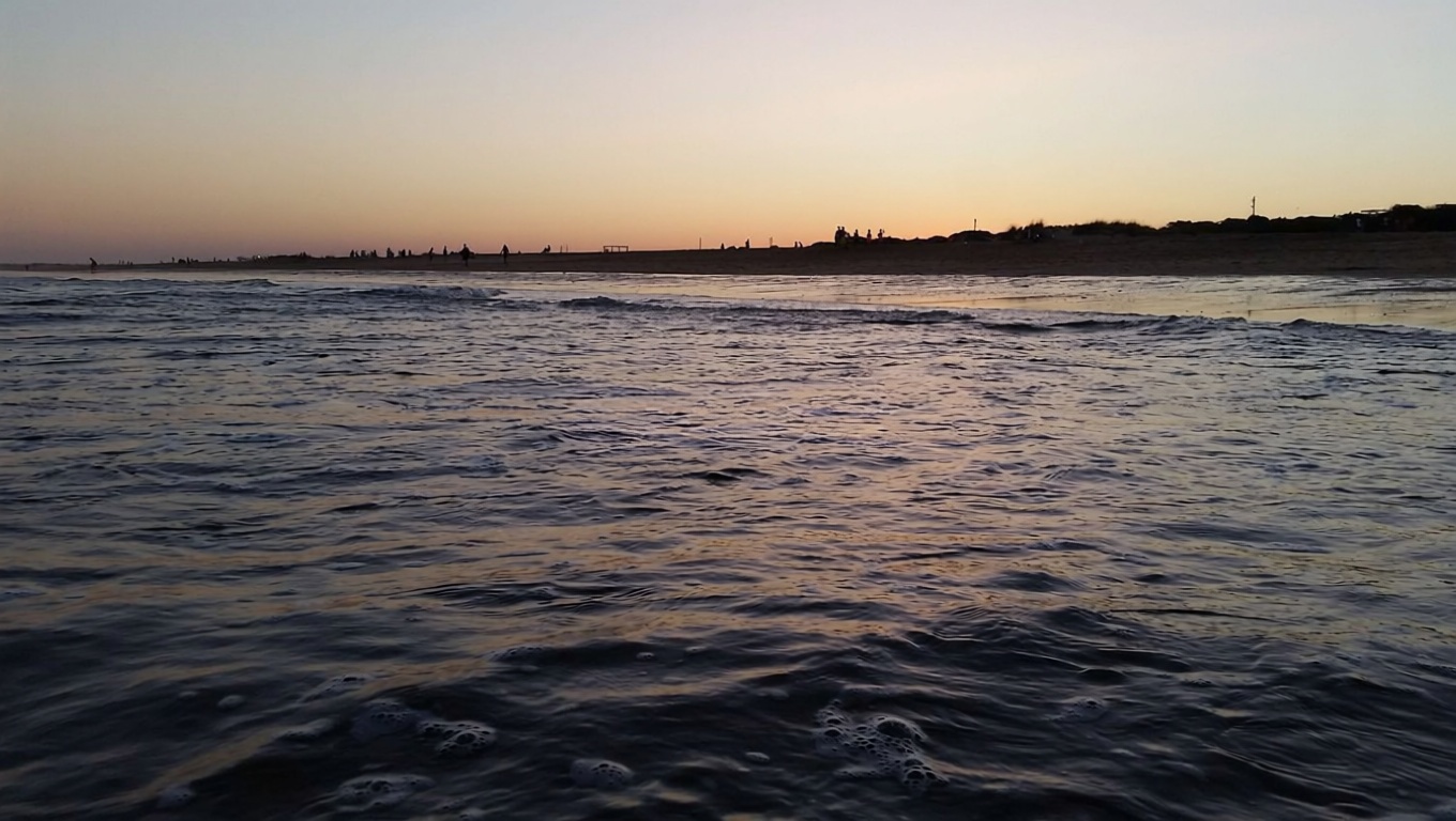Appartement en première ligne de plage à Isla Cristina — Vue mer