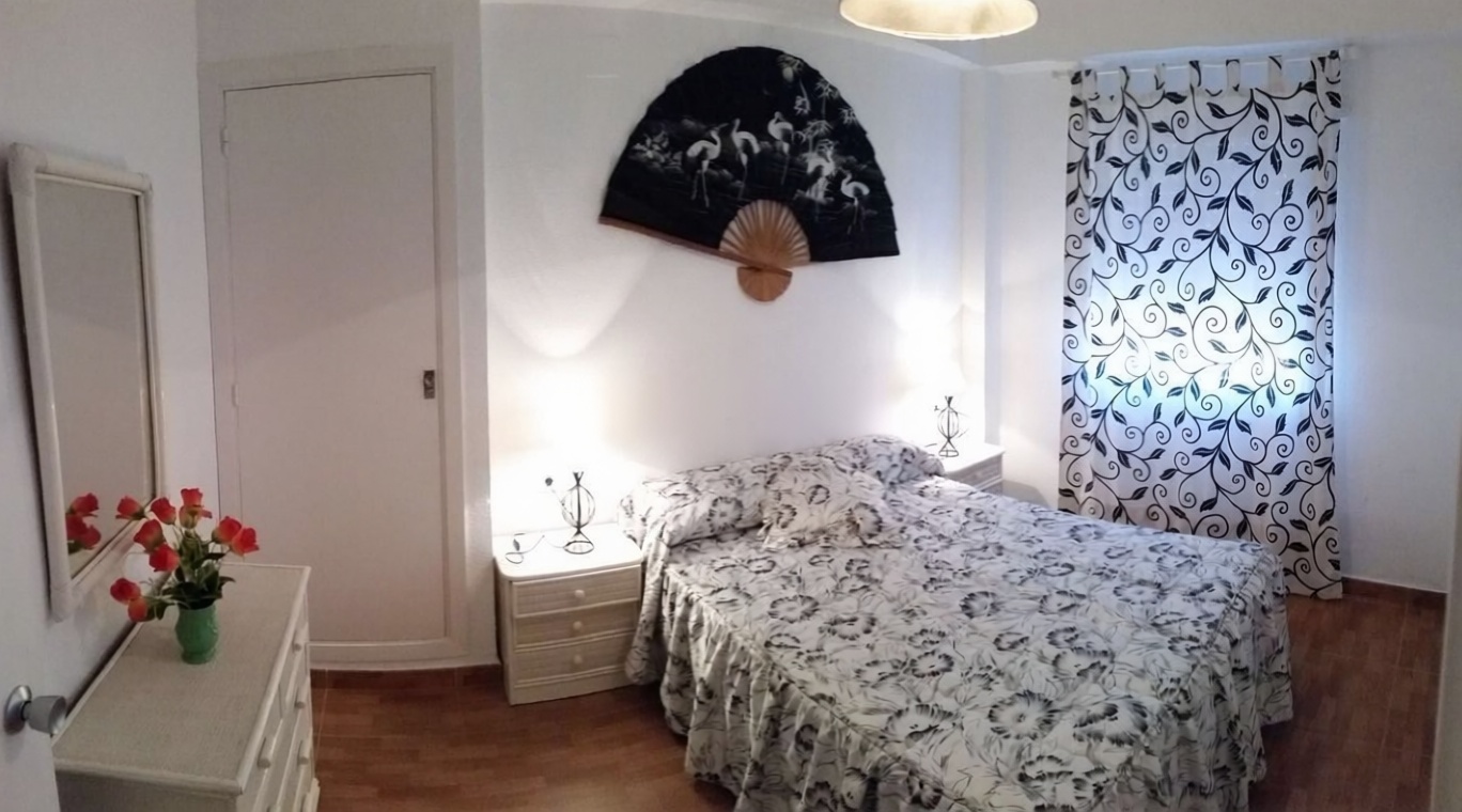 Appartement en première ligne de plage à Isla Cristina — Chambre