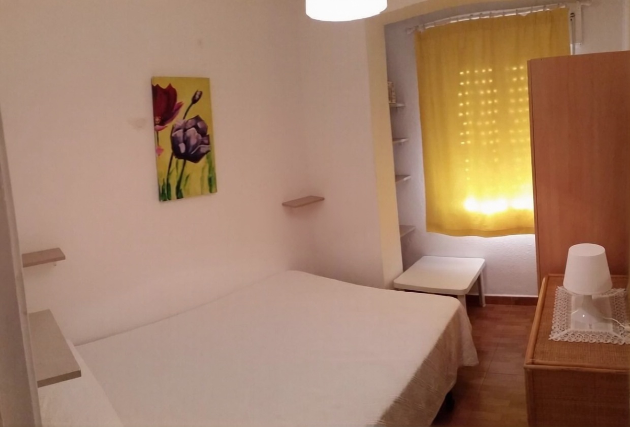 Appartement en première ligne de plage à Isla Cristina — Chambre