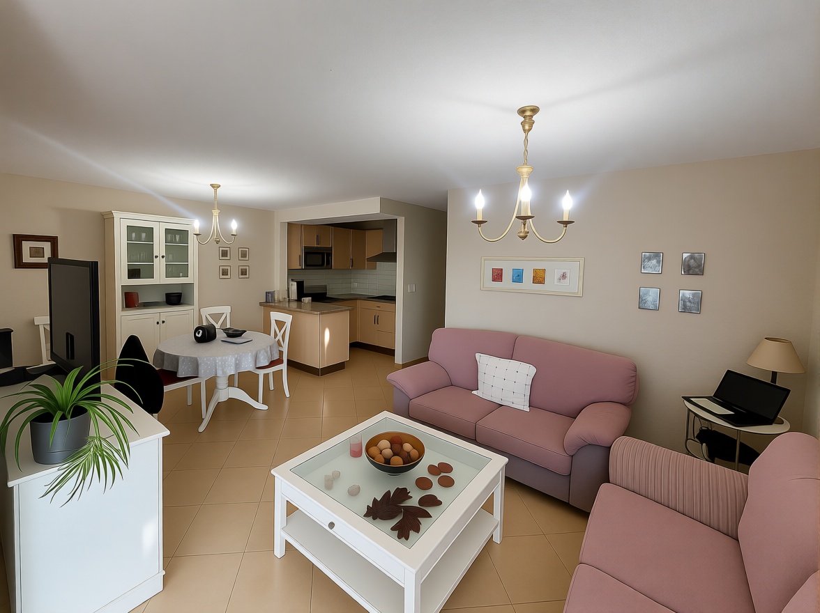 Wohnung in erste Strandlinie in Punta Umbría — Wohnzimmer