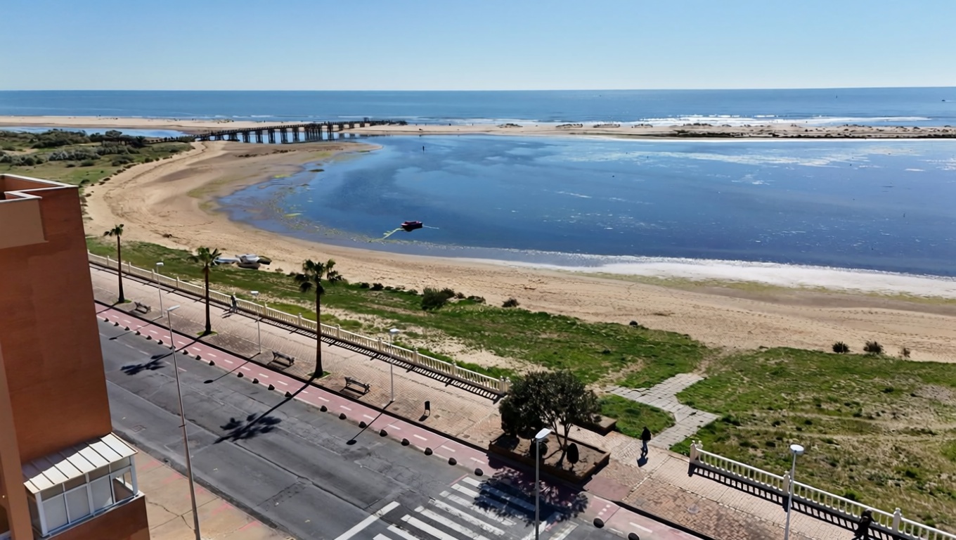 Appartement en première ligne de plage à Isla Cristina