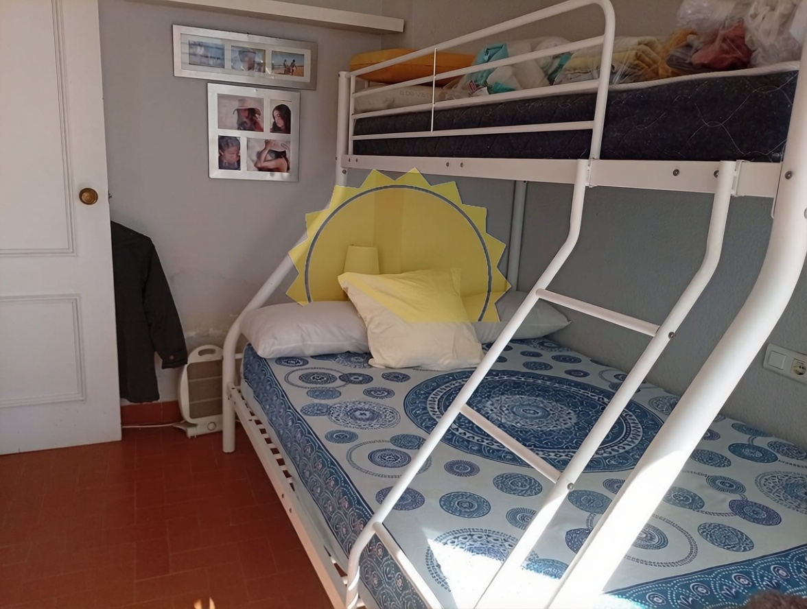 Wohnung in erste Strandlinie in Punta Umbría — Schlafzimmer