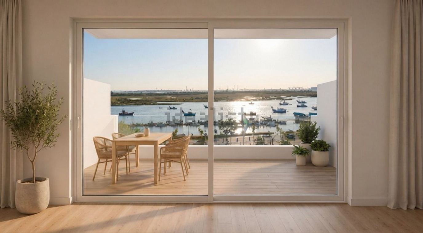 Wohnung in erste Strandlinie in Punta Umbría — Meerterrasse