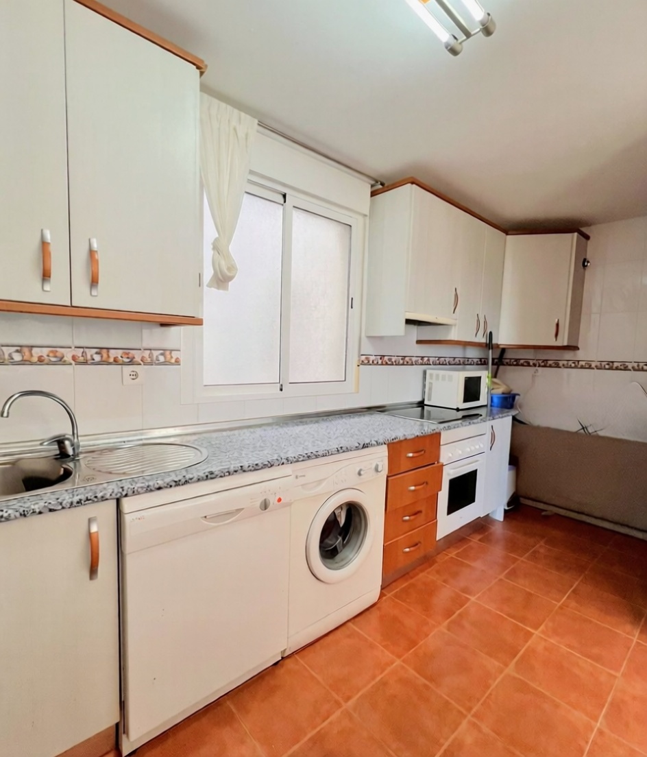 Appartement en première ligne de plage à Isla Cristina — Cuisine