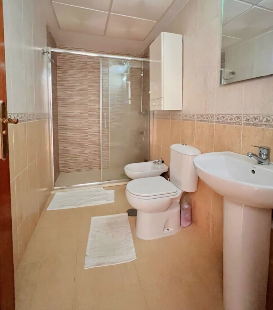Appartement en première ligne de plage à Isla Cristina — Sanitaires