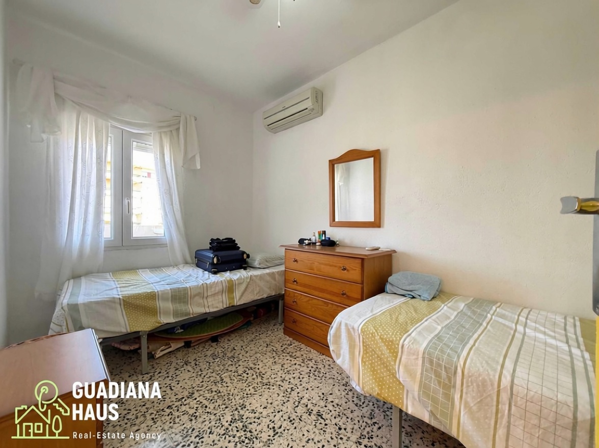 Beachfront flat in Ayamonte — Bedroom