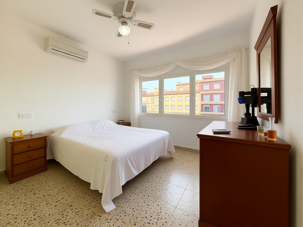 Beachfront flat in Ayamonte — Bedroom