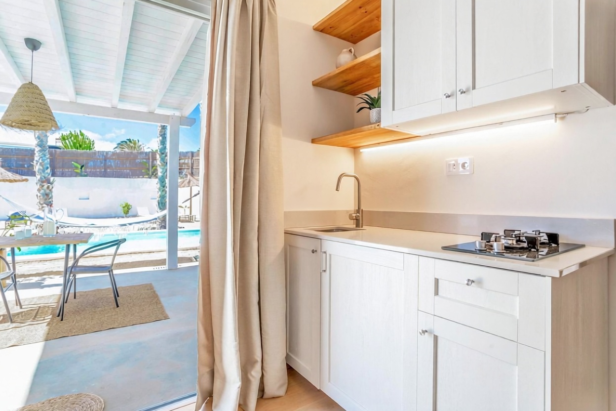 Chalet with direct beach access in Lanzarote — Kitchen