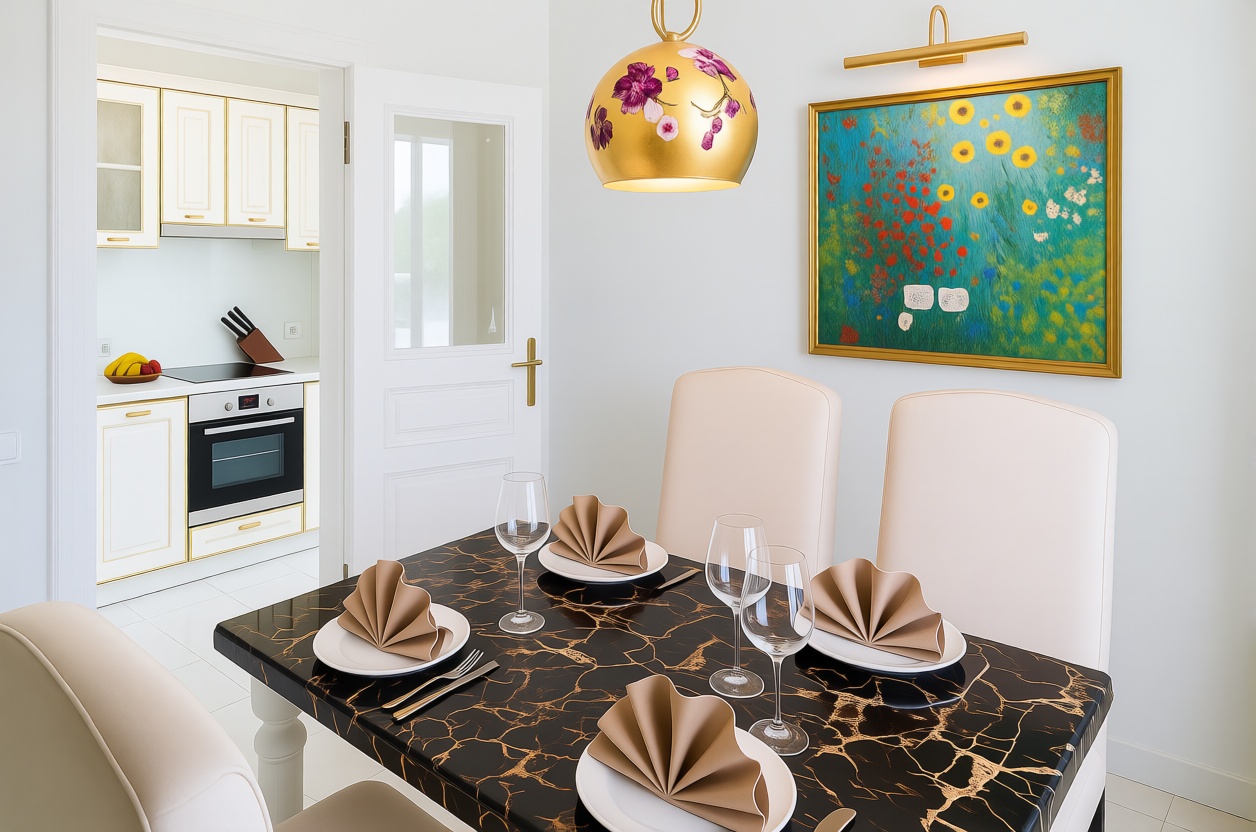 Chalet mit direkter Strandzugang in Yaiza — Esszimmer