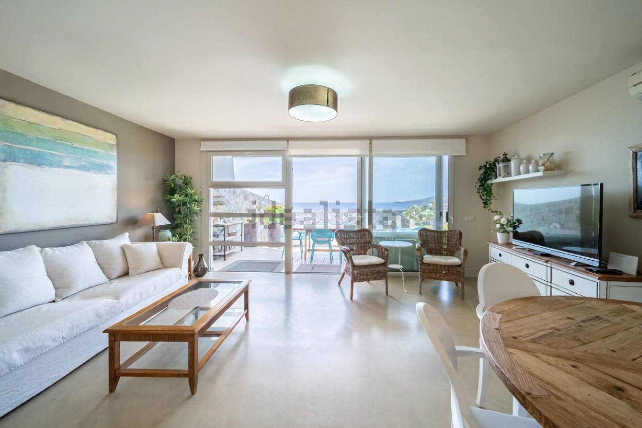 Chalet mit direkter Strandzugang in Yaiza — Wohnzimmer
