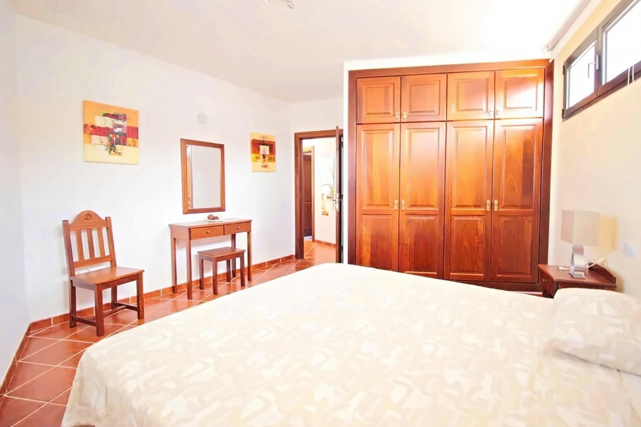 Chalet mit direkter Strandzugang in Teguise — Schlafzimmer
