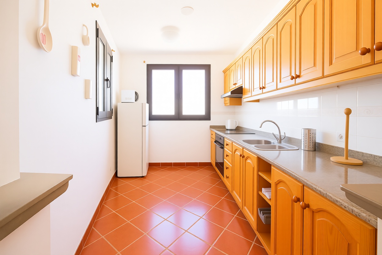 Chalet mit direkter Strandzugang in Teguise — Küche