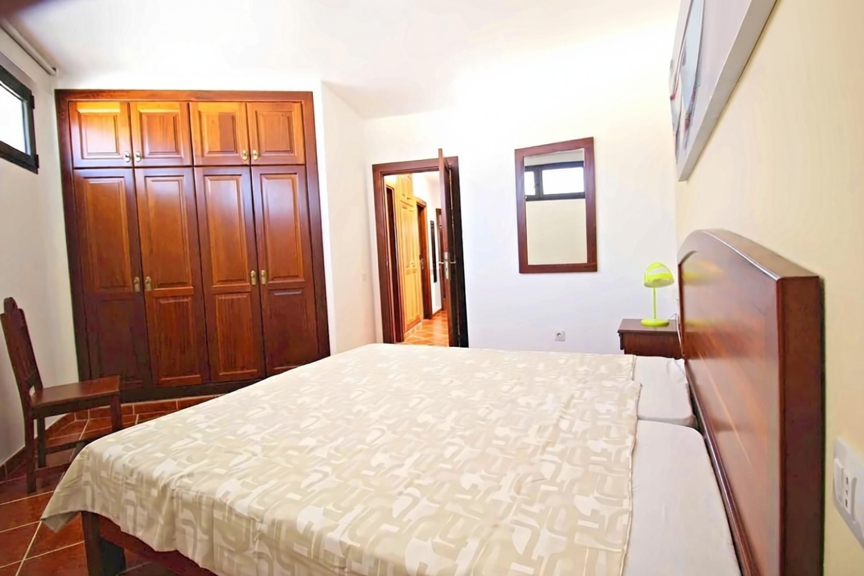 Chalet mit direkter Strandzugang in Teguise — Schlafzimmer