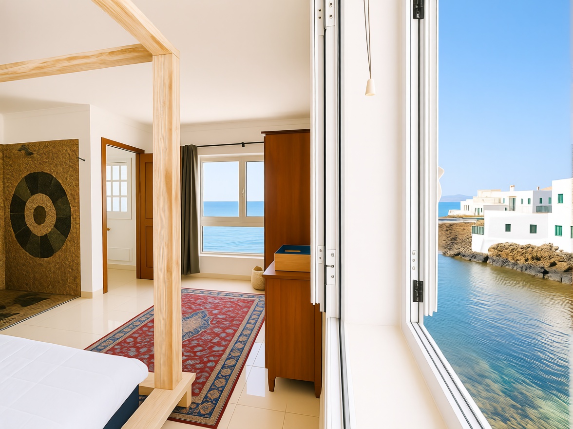 Chalet with direct beach access in Lanzarote — Bedroom