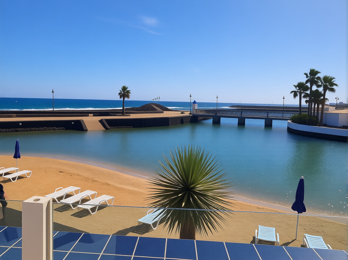 Wohnung in erste Strandlinie in Teguise