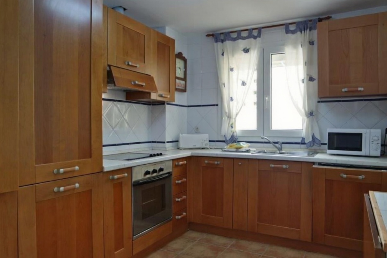 Appartement en première ligne de plage à Ayamonte — Cuisine