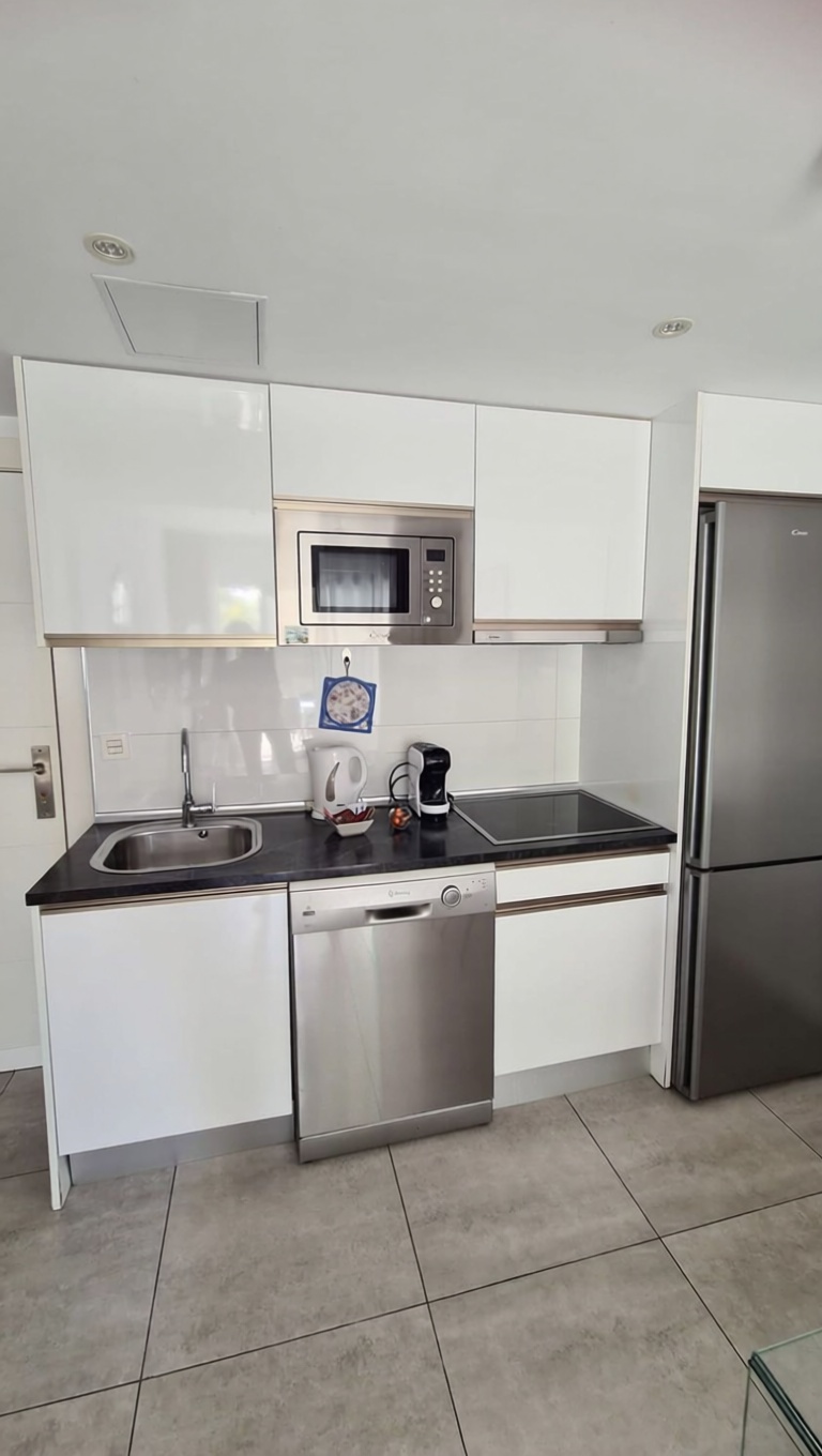 Wohnung in erste Strandlinie in La Oliva — Küche