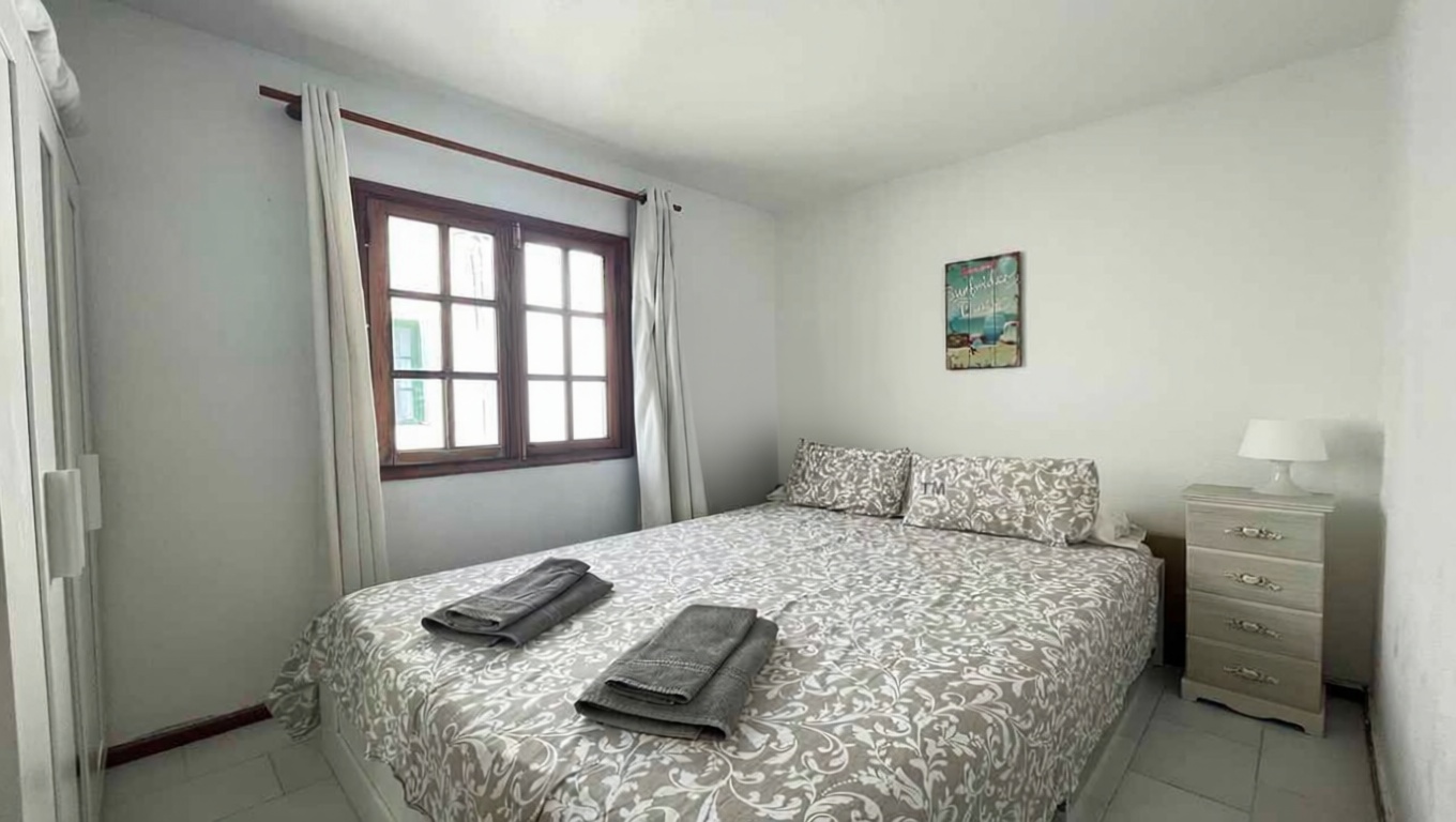 Wohnung in erste Strandlinie in La Oliva — Schlafzimmer