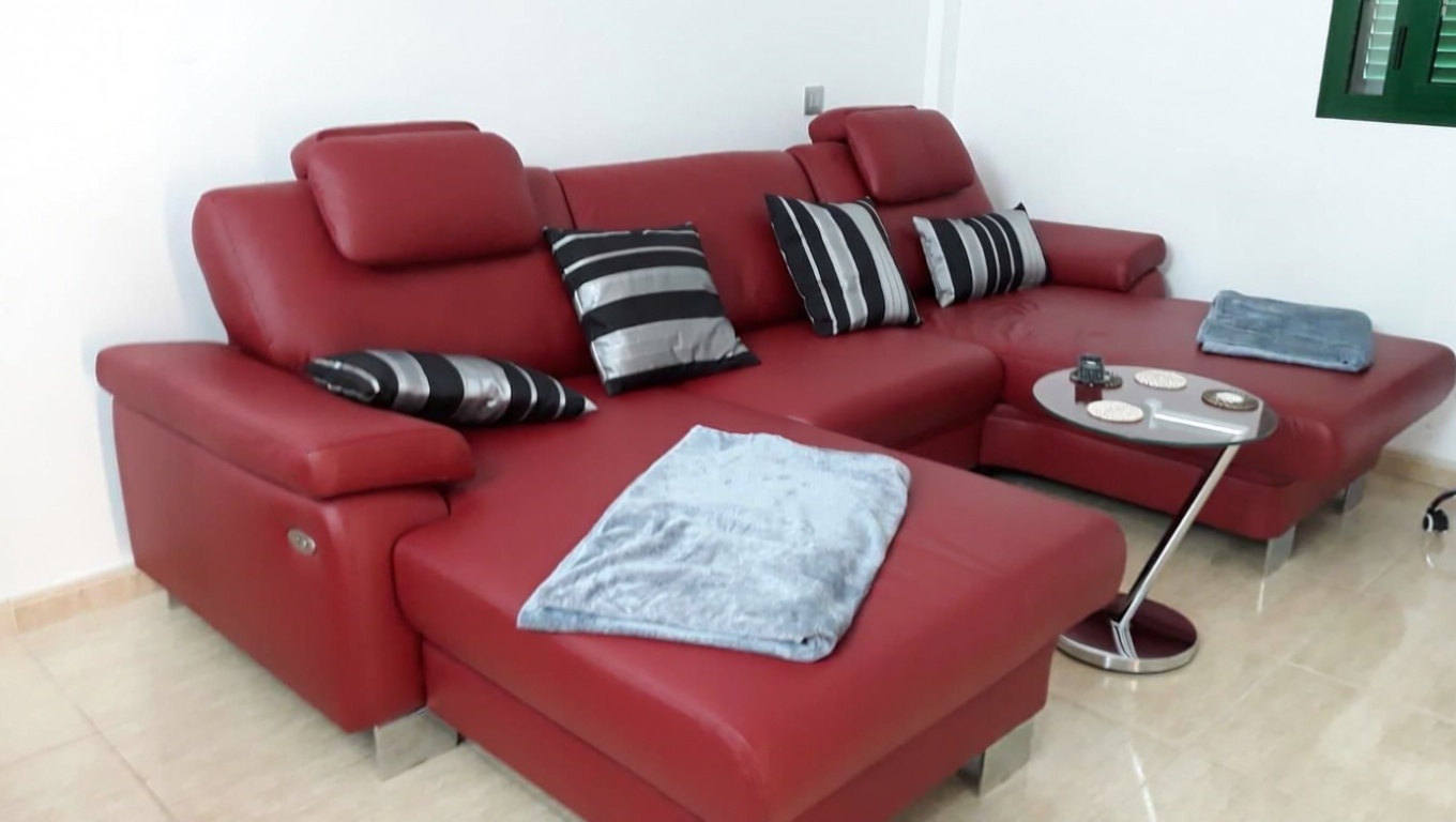 Chalet mit direkter Strandzugang in Fuerteventura — Wohnzimmer
