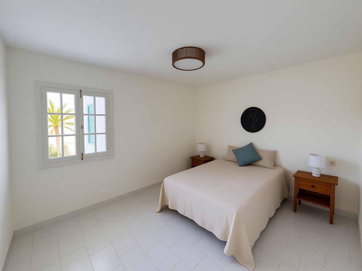 Beachfront flat in La Oliva — Bedroom