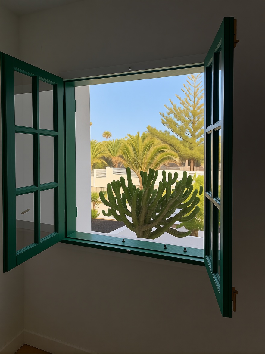 Beachfront flat in La Oliva — Bedroom