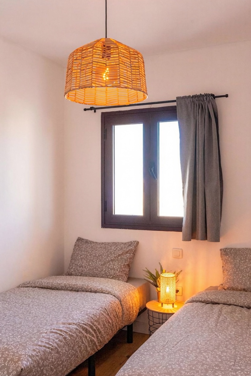 Wohnung in erste Strandlinie in La Oliva — Schlafzimmer