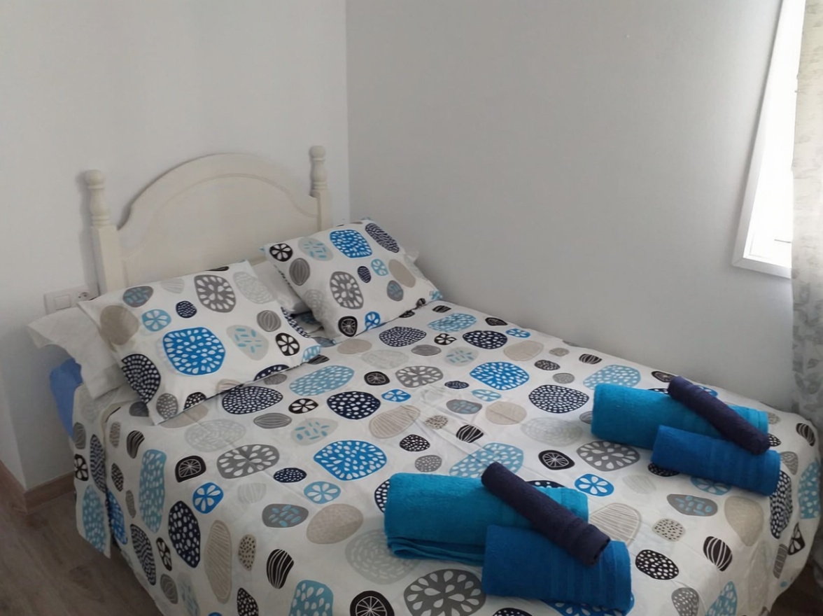 Beachfront flat in La Oliva — Bedroom