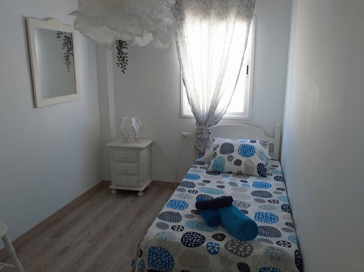 Beachfront flat in La Oliva — Bedroom