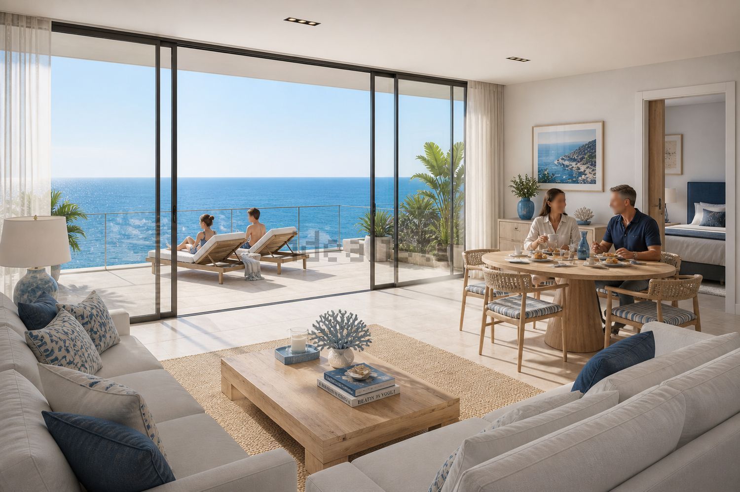 Flat for sale frontline beach in La Oliva