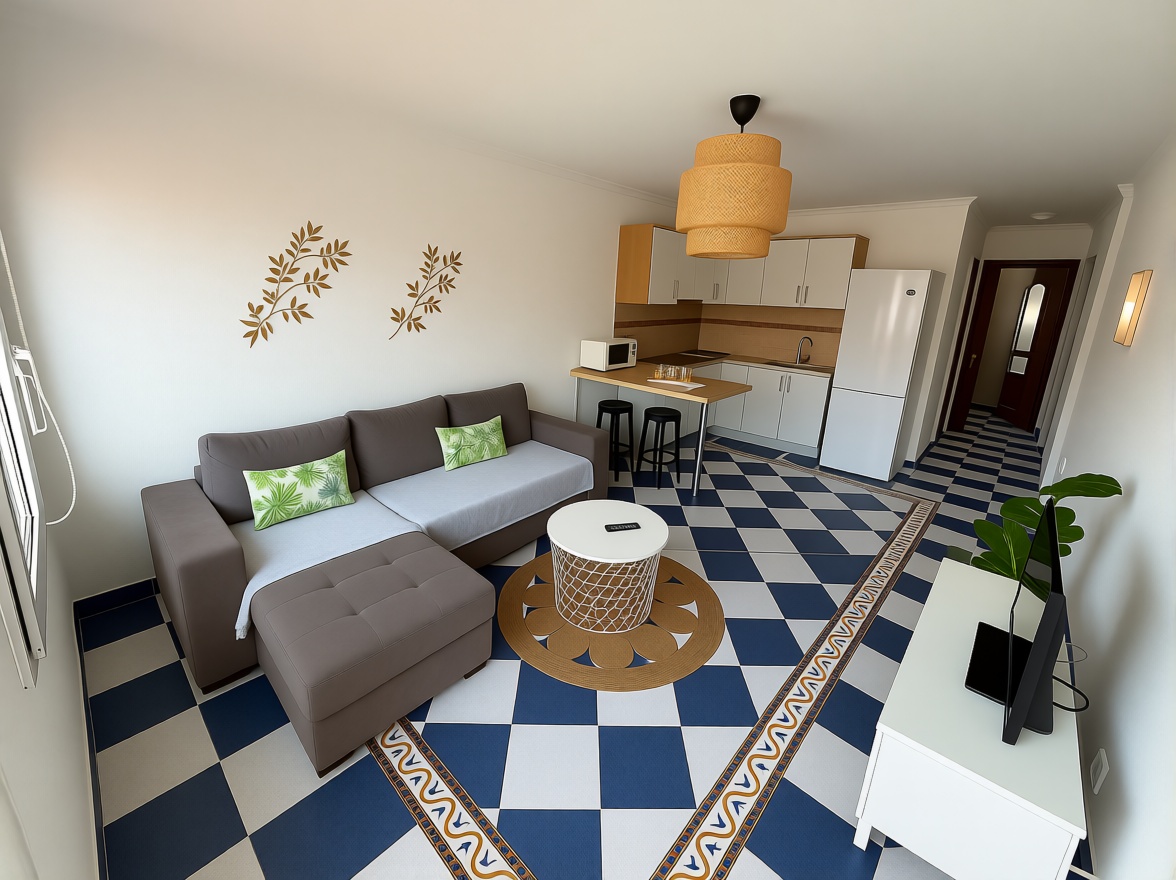 Chalet mit direkter Strandzugang in La Oliva — Wohnzimmer