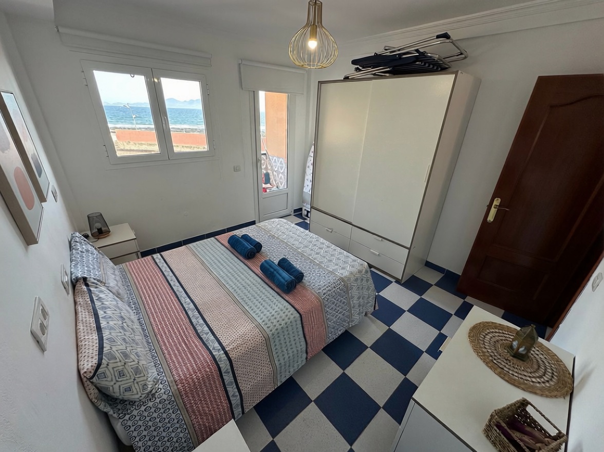 Chalet mit direkter Strandzugang in La Oliva — Schlafzimmer