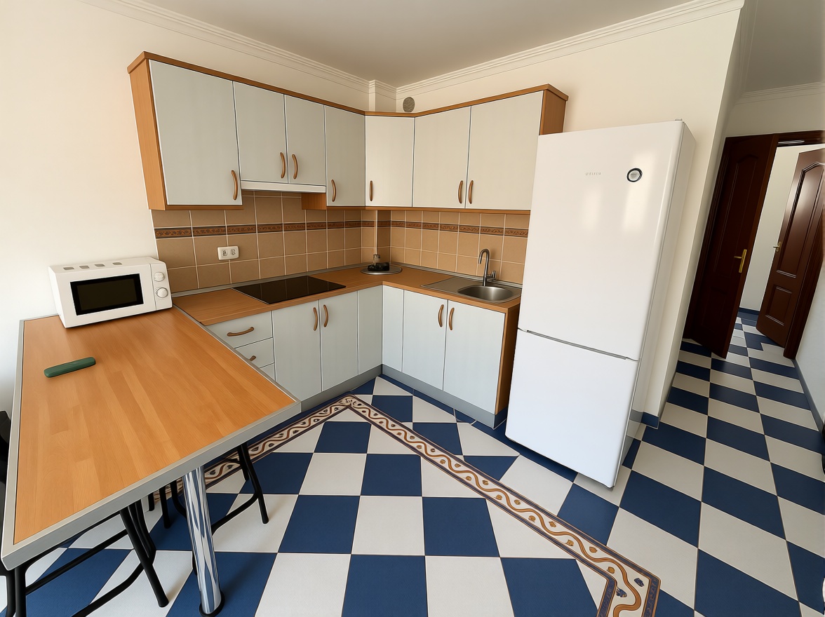 Chalet mit direkter Strandzugang in La Oliva — Küche