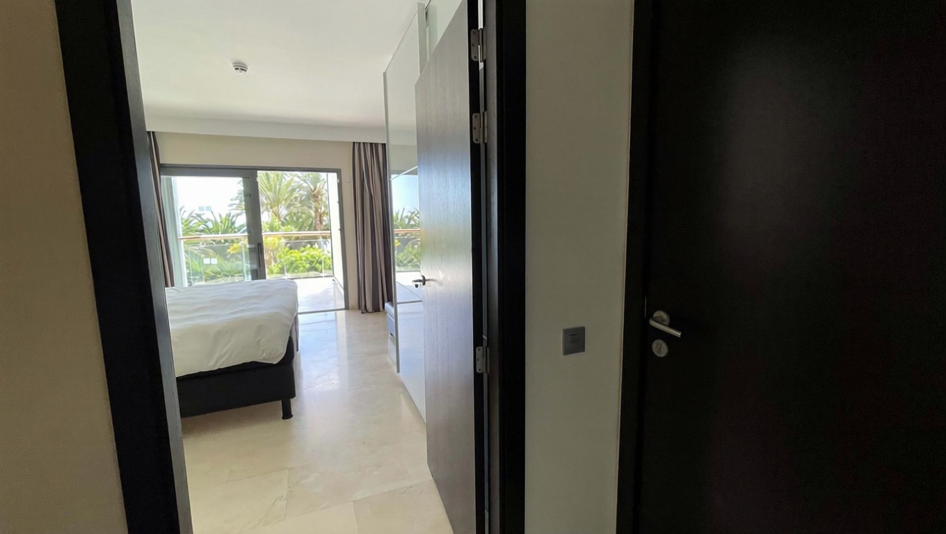 Beachfront flat in Mogán — Bathroom