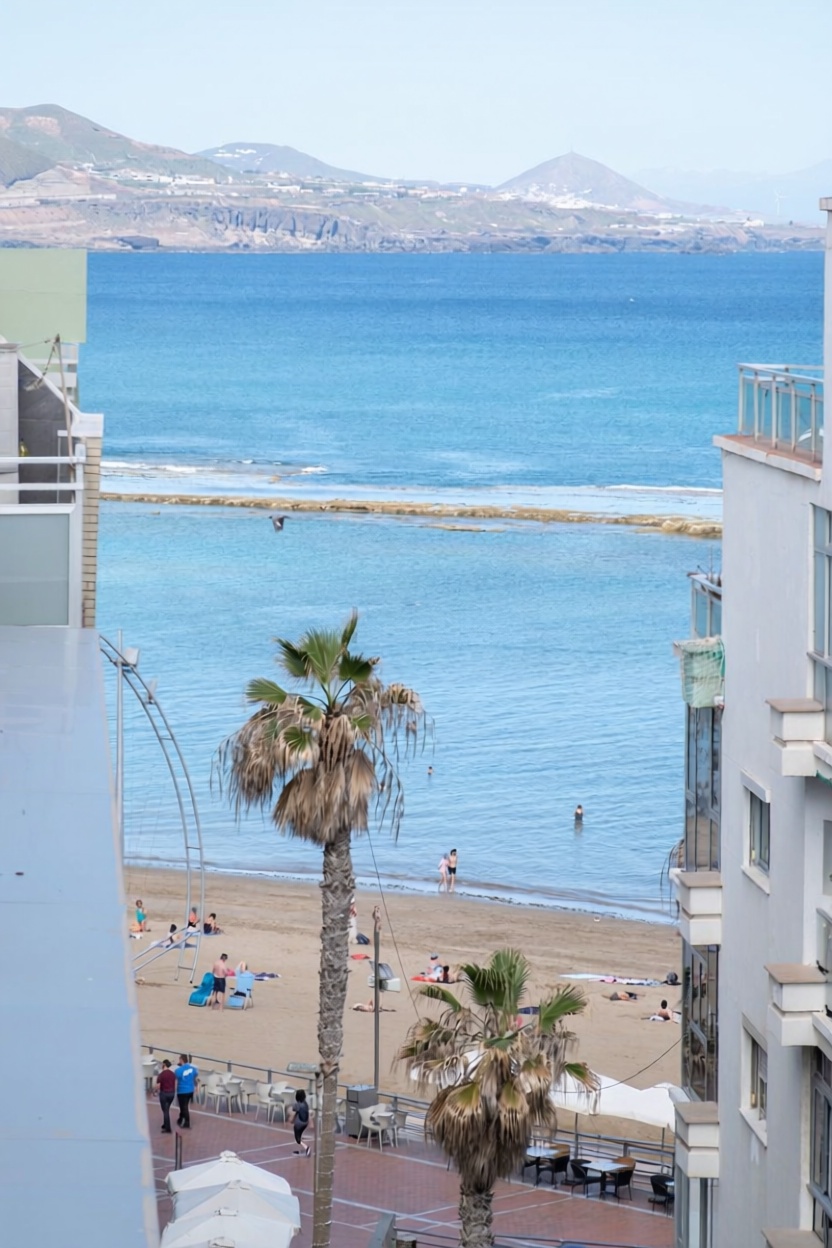 Пентхаус первая линия моря в Las Palmas de Gran Canaria — Морской вид