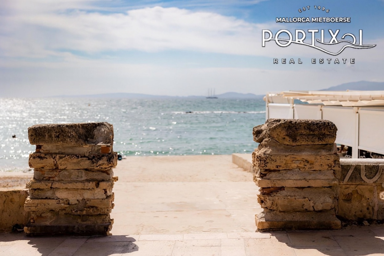 Chalet com acesso direto à praia em Palma de Mallorca — Vista mar