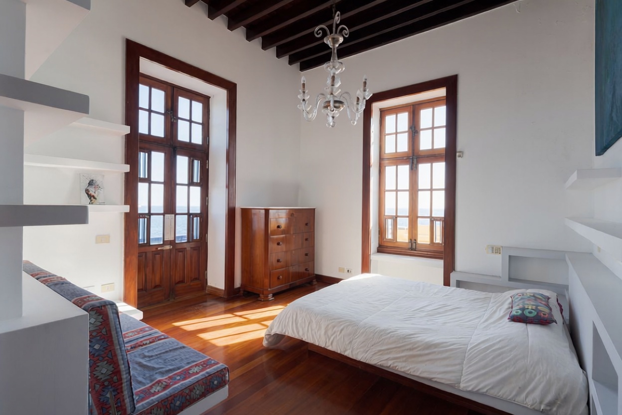 Chalet with direct beach access in Las Palmas de Gran Canaria — Bedroom