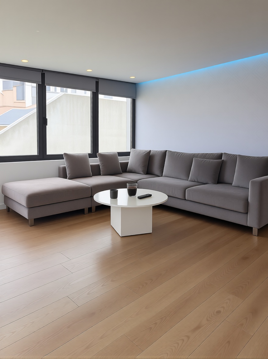 Seafront attic in Las Palmas de Gran Canaria — Living room