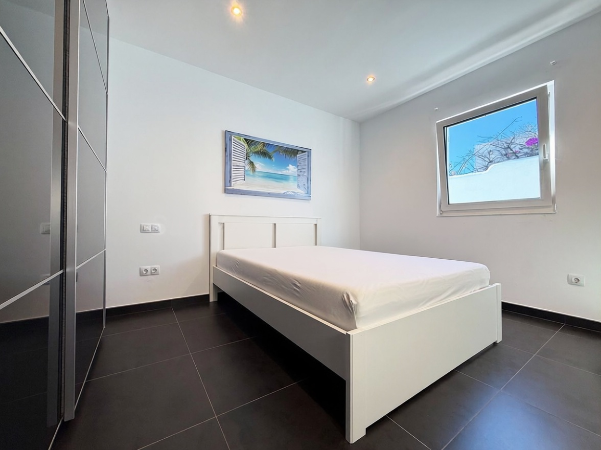 Chalet mit direkter Strandzugang in San Bartolomé de Tirajana — Schlafzimmer
