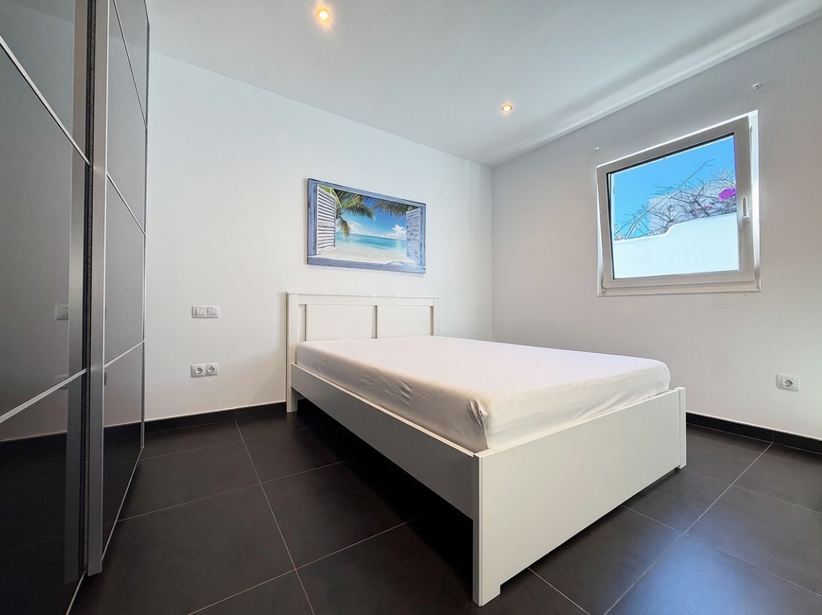 Chalet mit direkter Strandzugang in San Bartolomé de Tirajana — Schlafzimmer