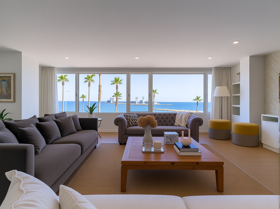 Beachfront flat in Las Palmas de Gran Canaria — Living room