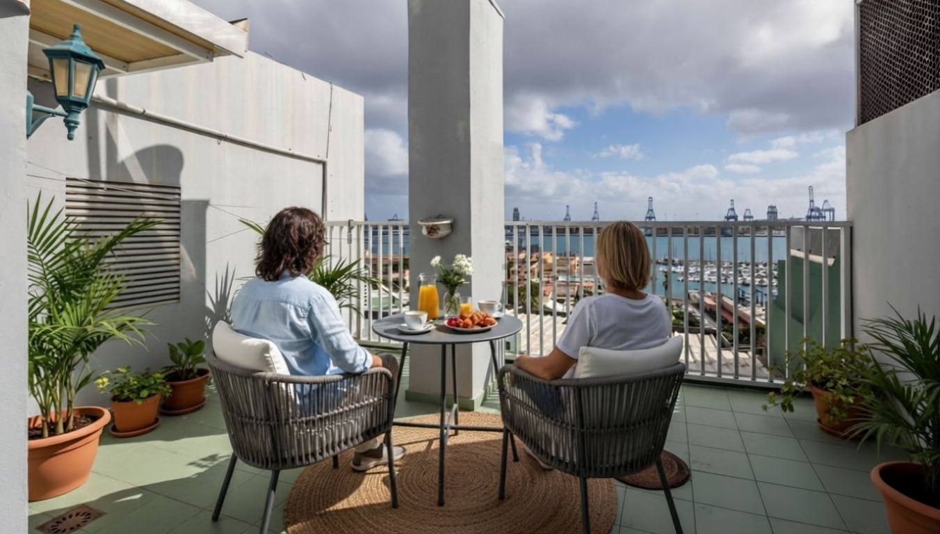 Seafront attic in Las Palmas de Gran Canaria