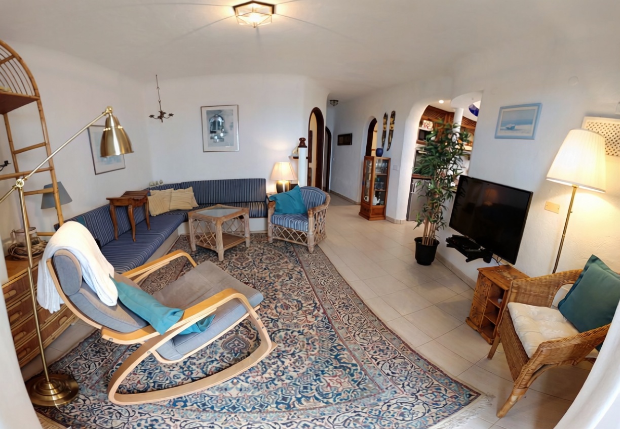 Chalet avec accès direct à la plage à San Bartolomé de Tirajana — Séjour