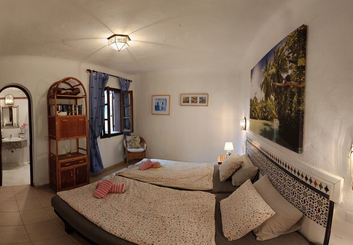 Chalet avec accès direct à la plage à San Bartolomé de Tirajana — Chambre