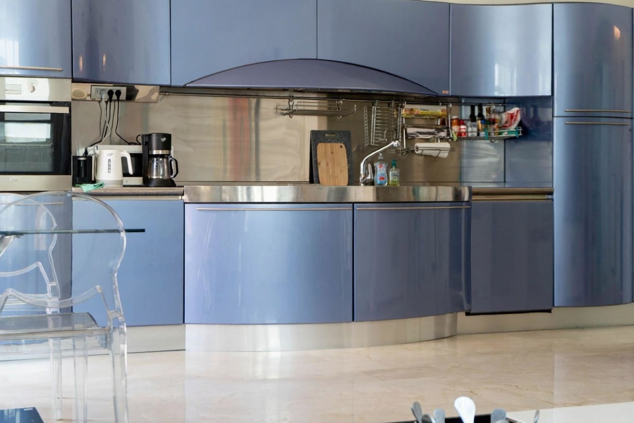 Appartement en attique en première ligne de mer à Mogán — Cuisine
