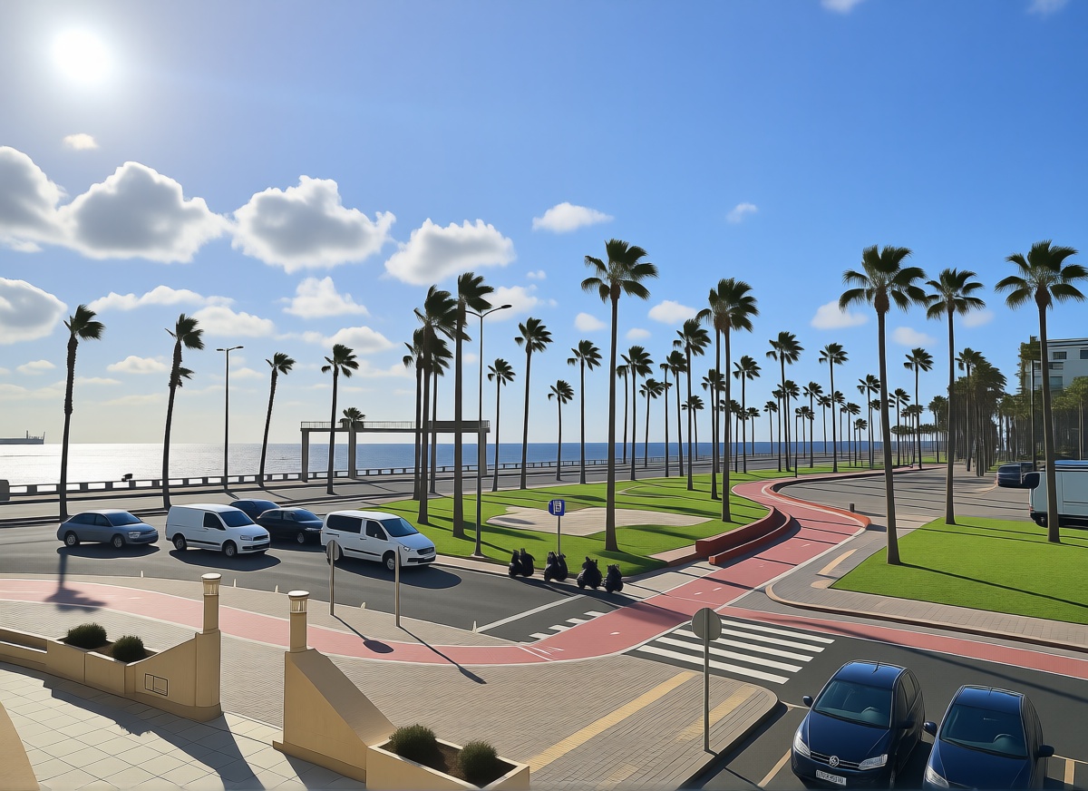 Appartement en première ligne de plage à Las Palmas de Gran Canaria — Vue mer