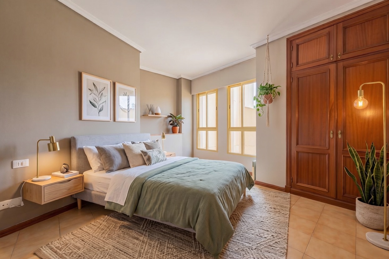 Appartement en première ligne de plage à Las Palmas de Gran Canaria — Chambre