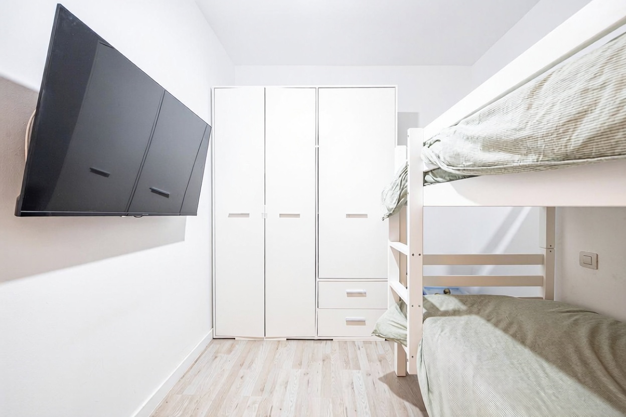 Chalet avec accès direct à la plage à Mogán — Chambre