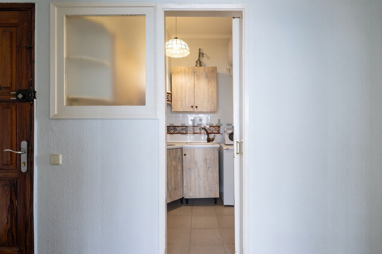 Appartement en première ligne de plage à Las Palmas de Gran Canaria — Cuisine